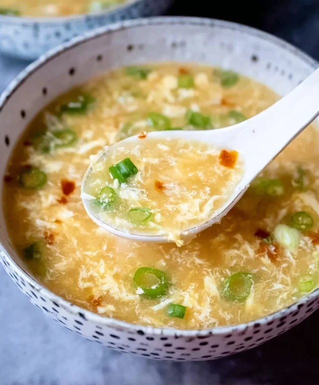 Homemade Egg Drop Soup (Keto & Gluten Free)