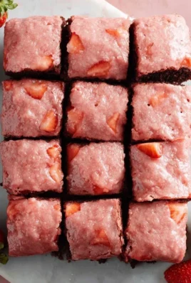 Strawberry Brownies