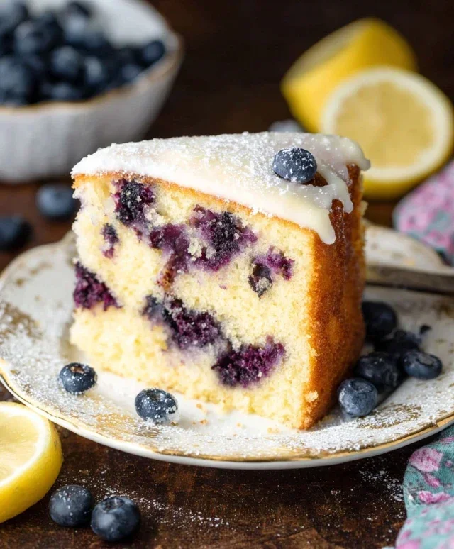 Lemon Blueberry Cake