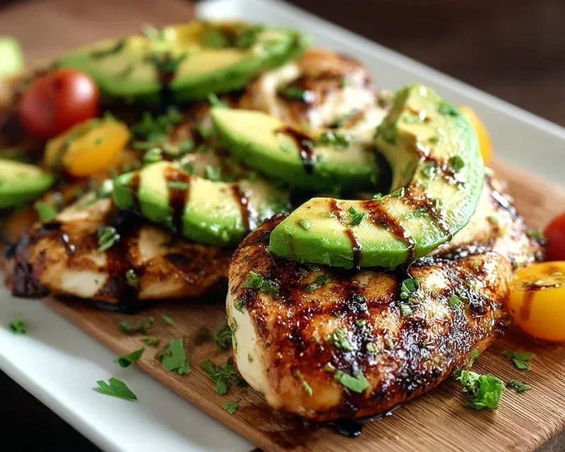 Grilled California Avocado Chicken Recipe