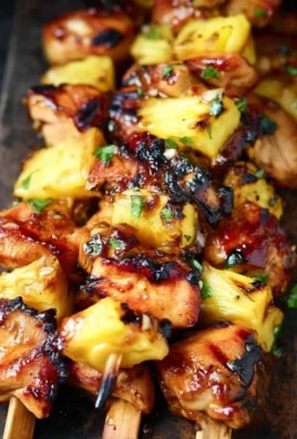 Pineapple Chicken Kebabs Recipe