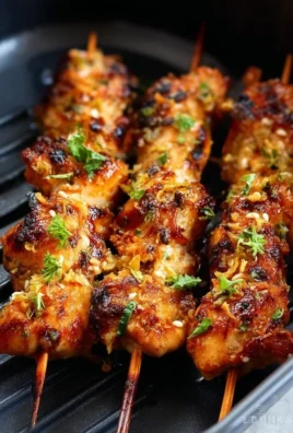 Bang Bang Chicken Skewers