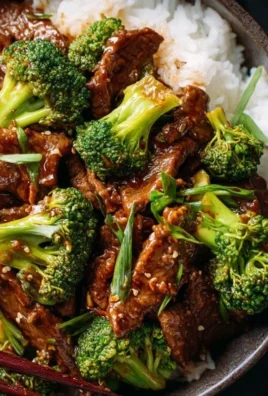 Chinese Beef and Broccoli (牛肉炒西兰花)
