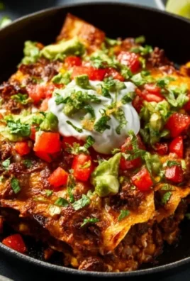 Beef Skillet Enchiladas