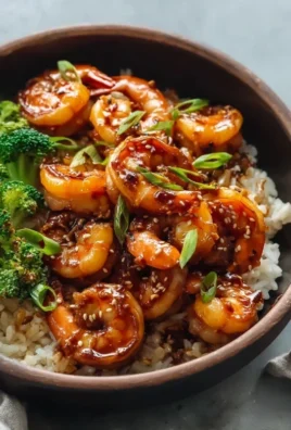 Honey Garlic Shrimp Bowls