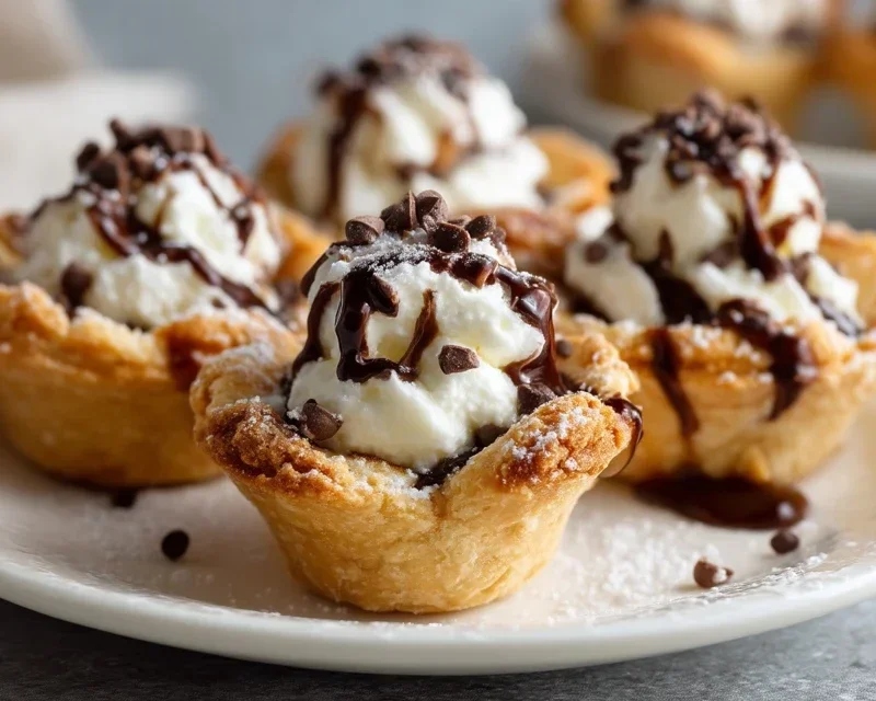 Mini Cannoli Cups
