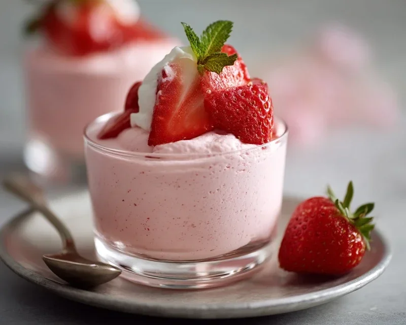 Strawberry Mousse