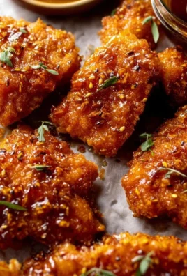 Baked Crunchy Hot Honey Chicken