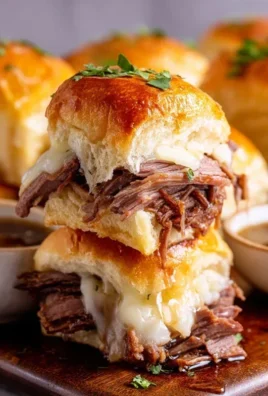 Easy French Dip Sliders Recipe