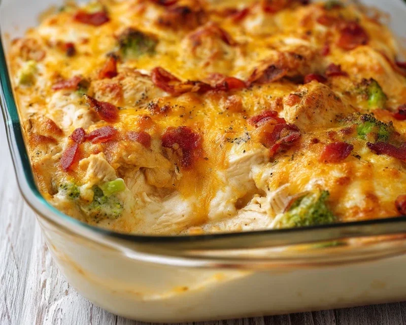 Easy Low Carb Chicken Casserole