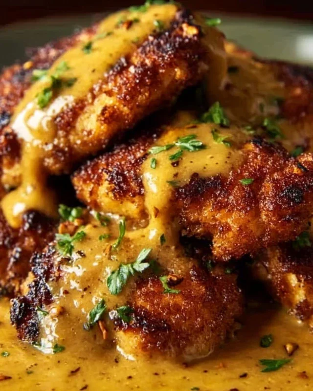 Pretzel Chicken with Mustard-Cheddar Sauce: An Amazing Ultimate Recipe