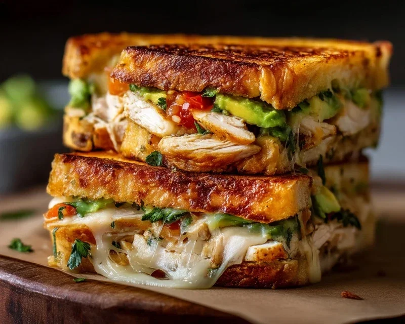 Crispy Chicken Caesar Sandwich