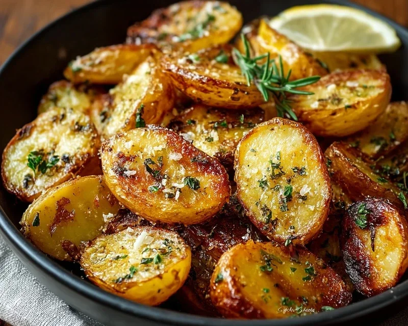 Garlic Herb Roasted Potatoes Carrots and Zucchini