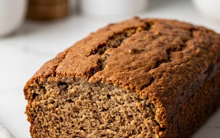Healthy 5-Ingredient Flourless Banana Bread