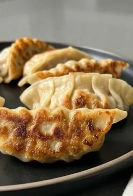 Chicken Potstickers (Pan Fried Dumplings)
