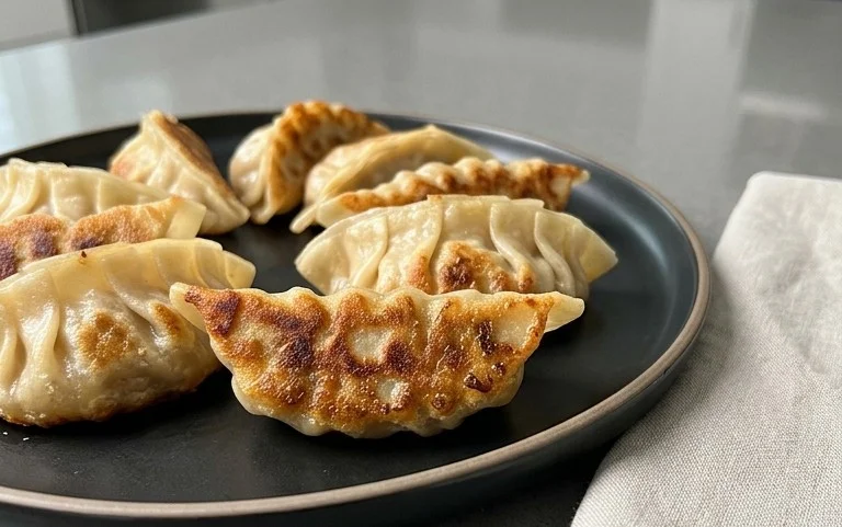 Chicken Potstickers (Pan Fried Dumplings)