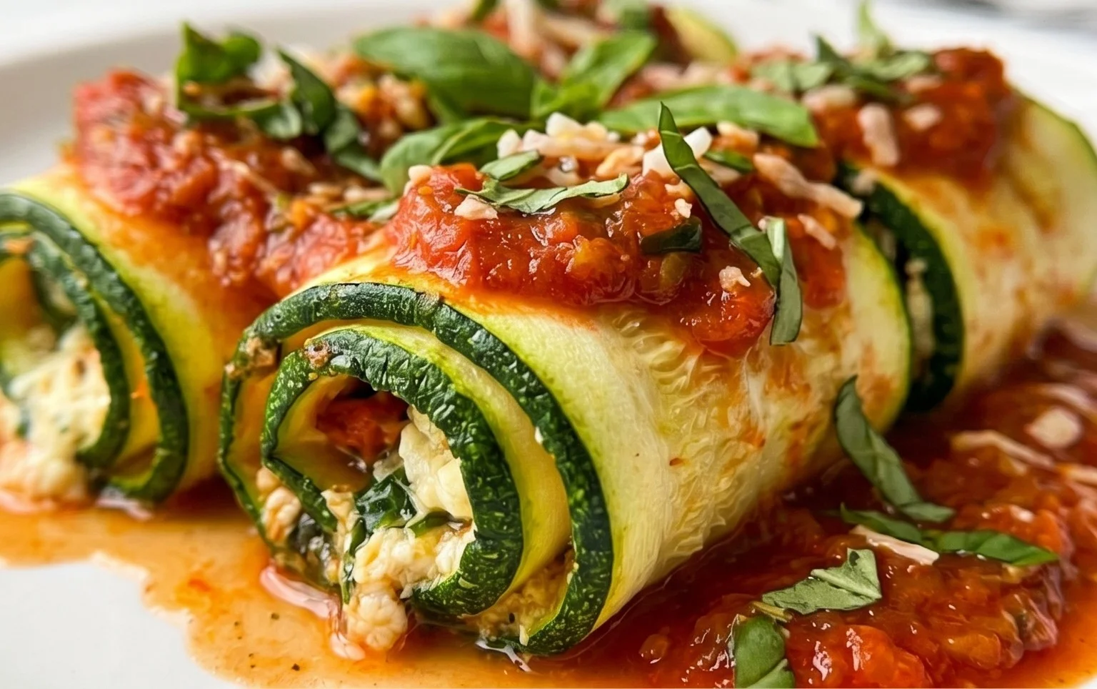 Vegan Zucchini Rollatini