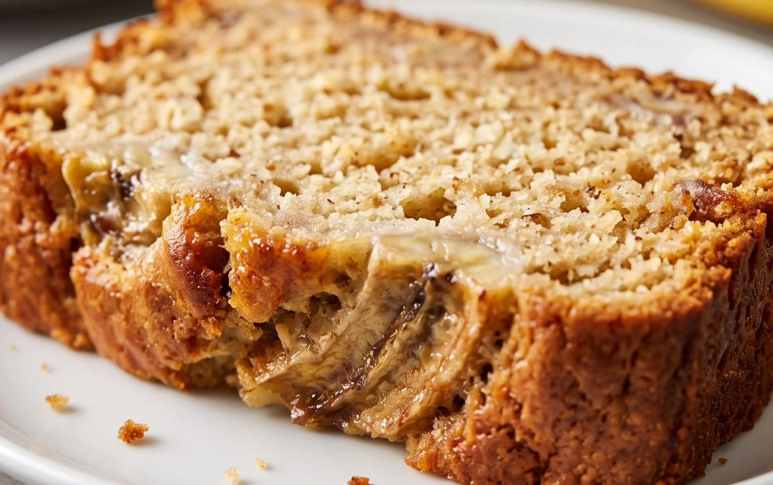 Cottage Cheese Banana Bread