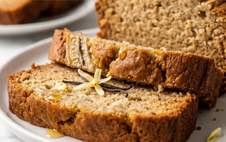 The BEST Honey Vanilla Banana Bread ~ Soft & Fluffy, Easy Recipe