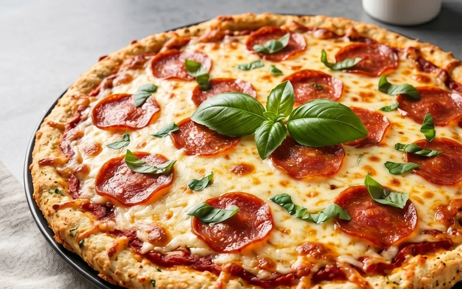 Chicken Crust Pizza (Low Carb + High Protein