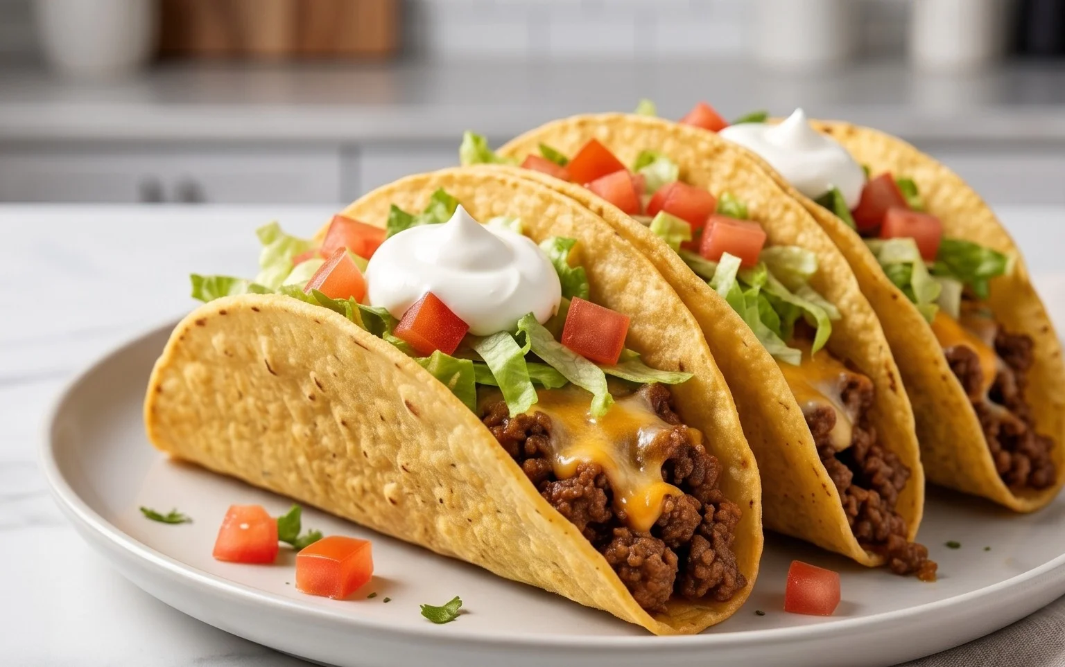 Crispy Ground Beef Tacos