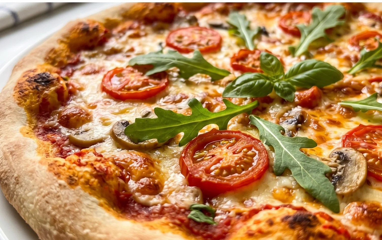 An excellent No Yeast Pizza Dough - quick easy homemade pizza!