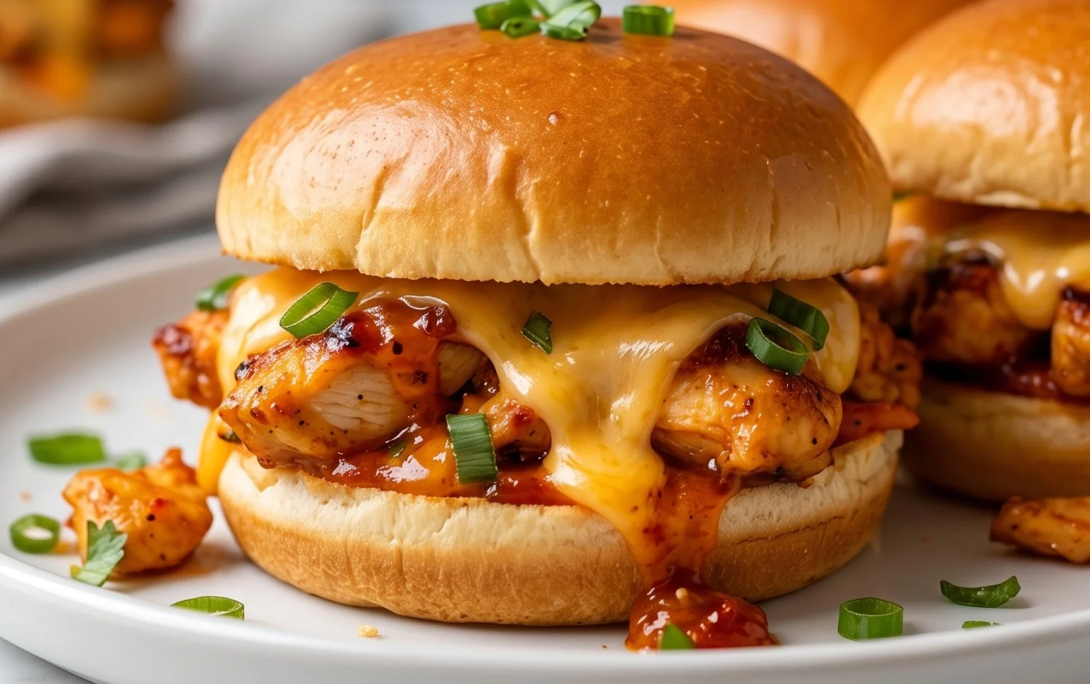 Cheesy Dynamite Chicken Buns