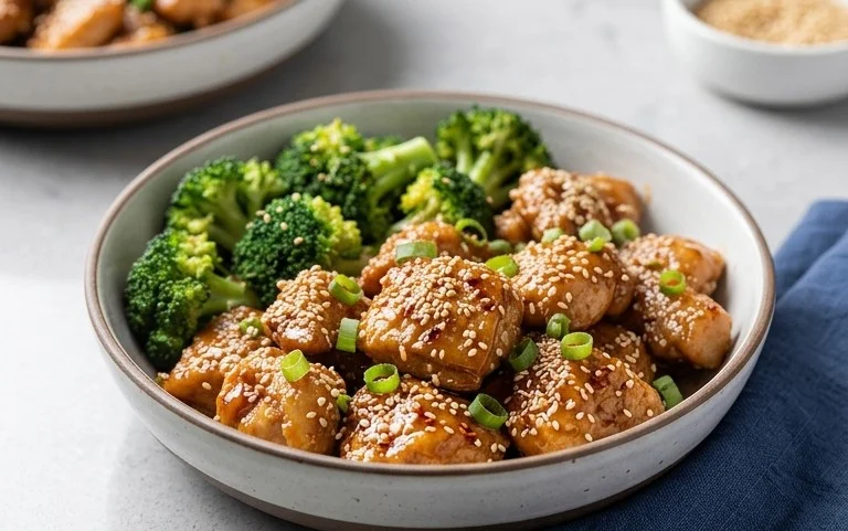 Healthy Sesame Chicken