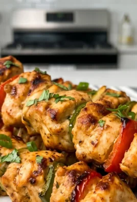 Air Fryer Chicken Skewers (VIDEO)