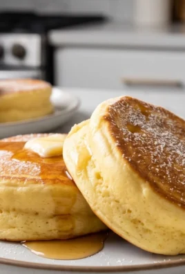 Fluffy Japanese Soufflé Pancakes