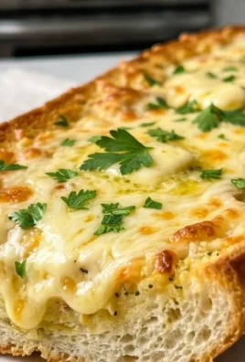 BEST CHEESY GARLIC BREAD RECIPE