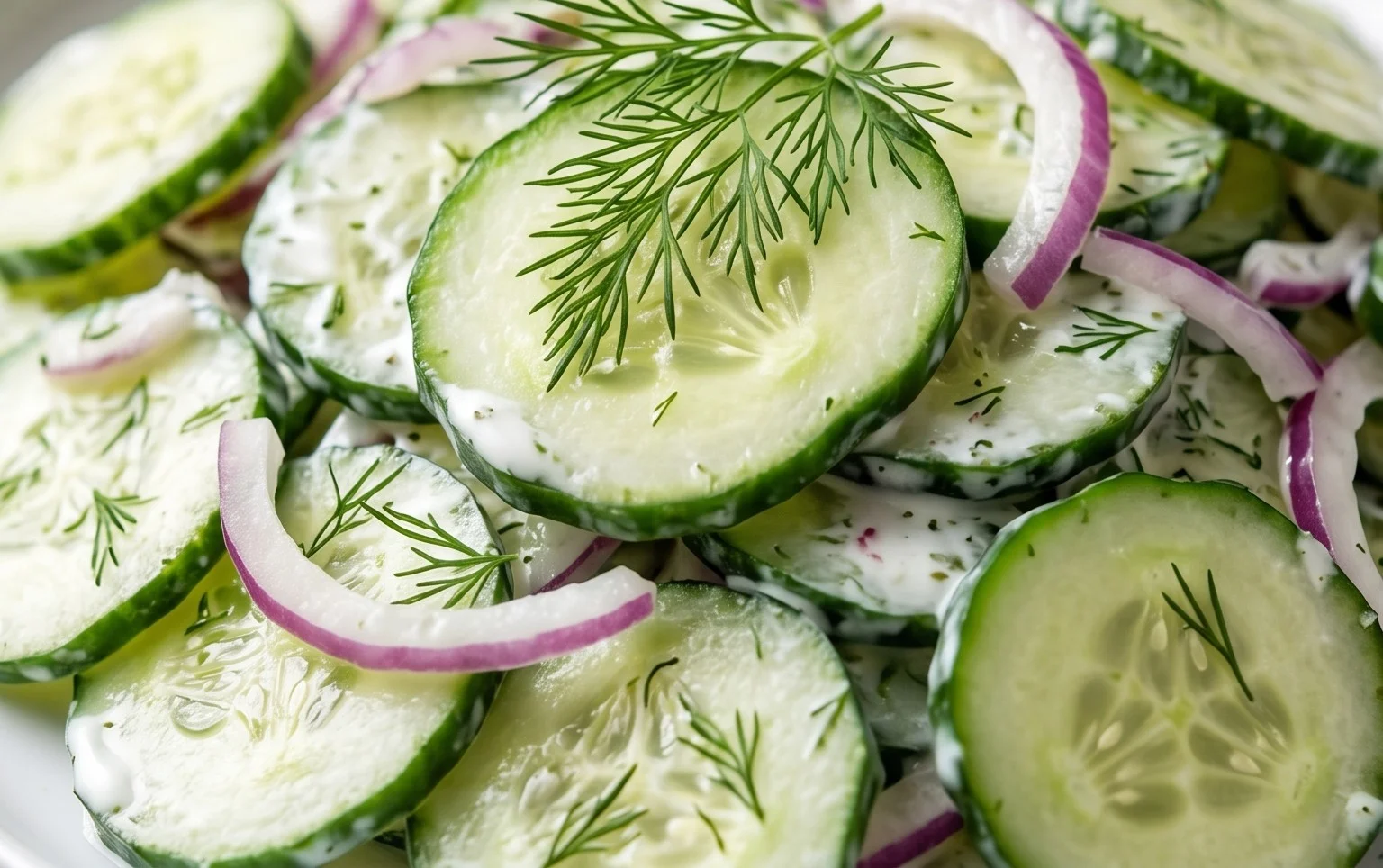 Polish Cucumber Salad