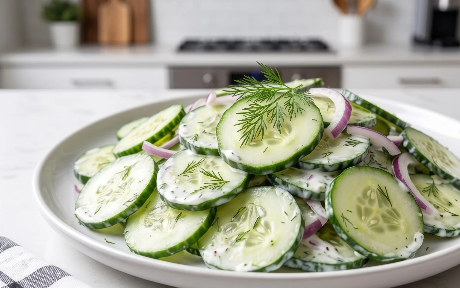 Polish Cucumber Salad