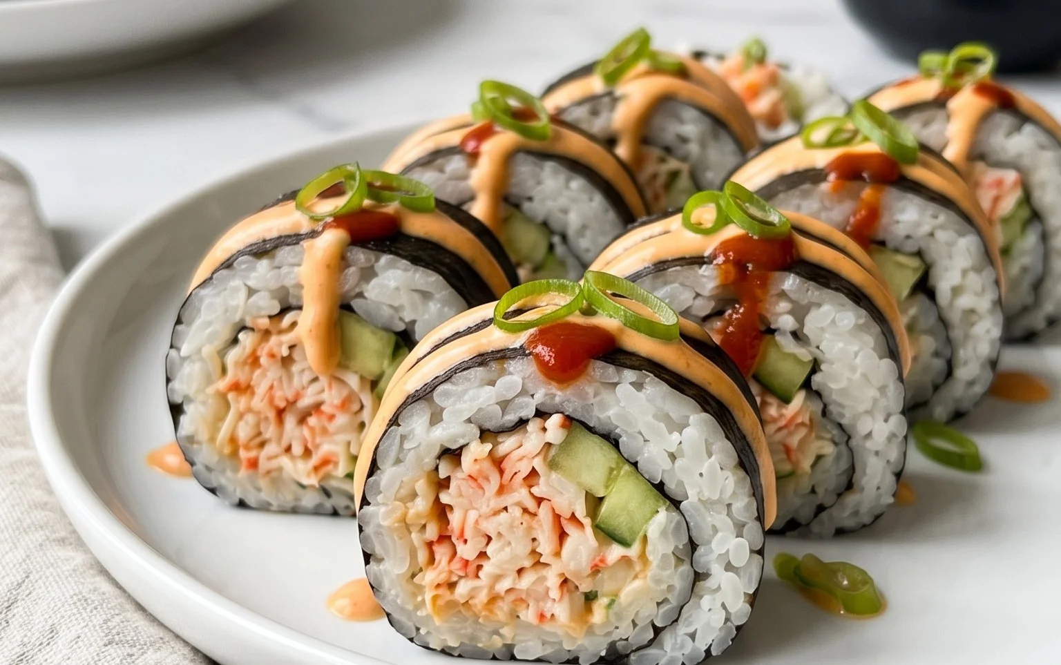 Kani Sushi (Spicy Crab Roll)