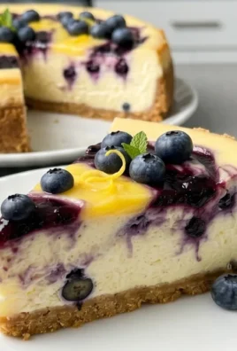 Lemon Blueberry Cheesecake