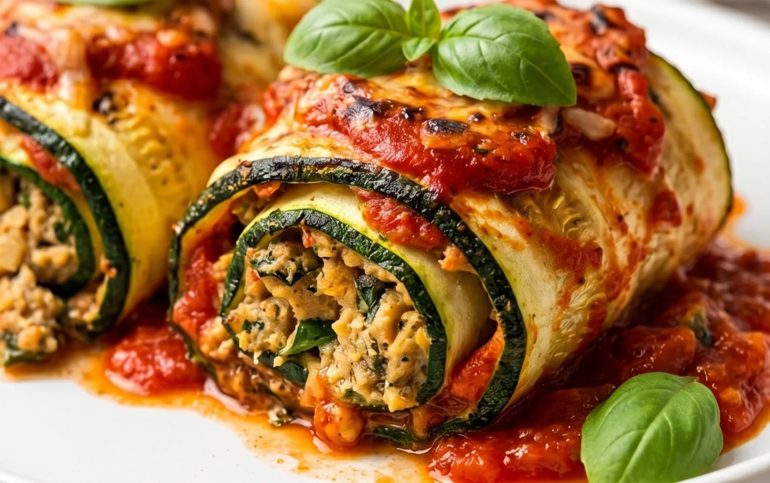 Vegan Zucchini Rollatini