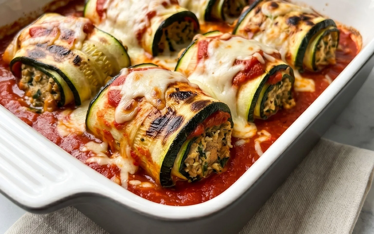 Vegan Zucchini Rollatini