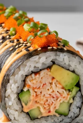 Kani Sushi (Spicy Crab Roll)