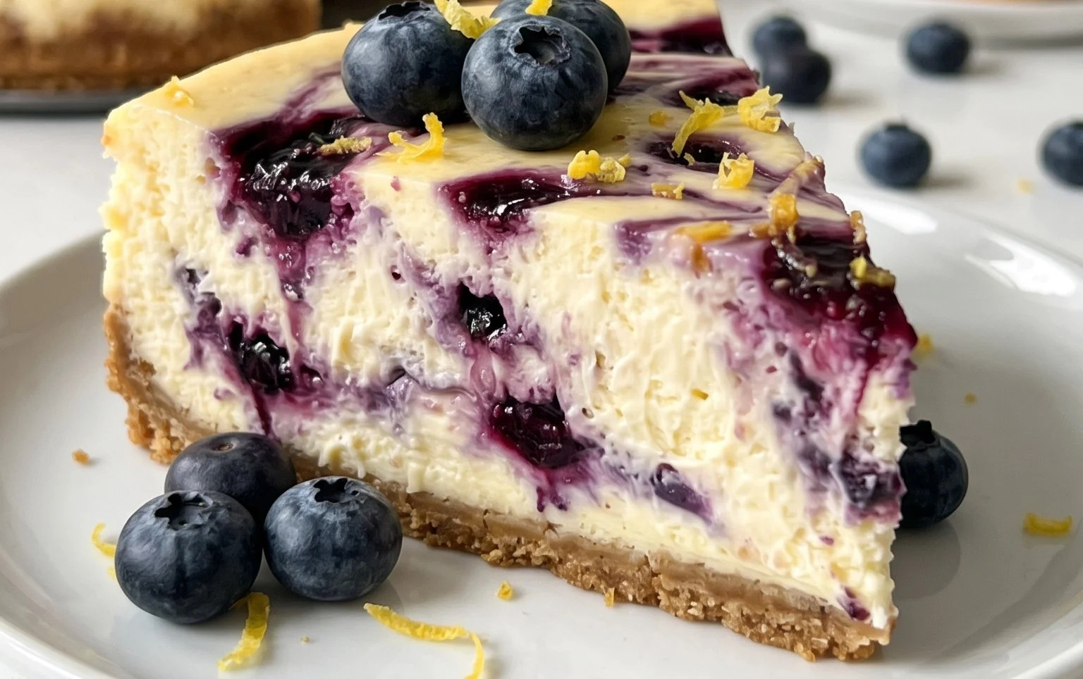 Lemon Blueberry Cheesecake