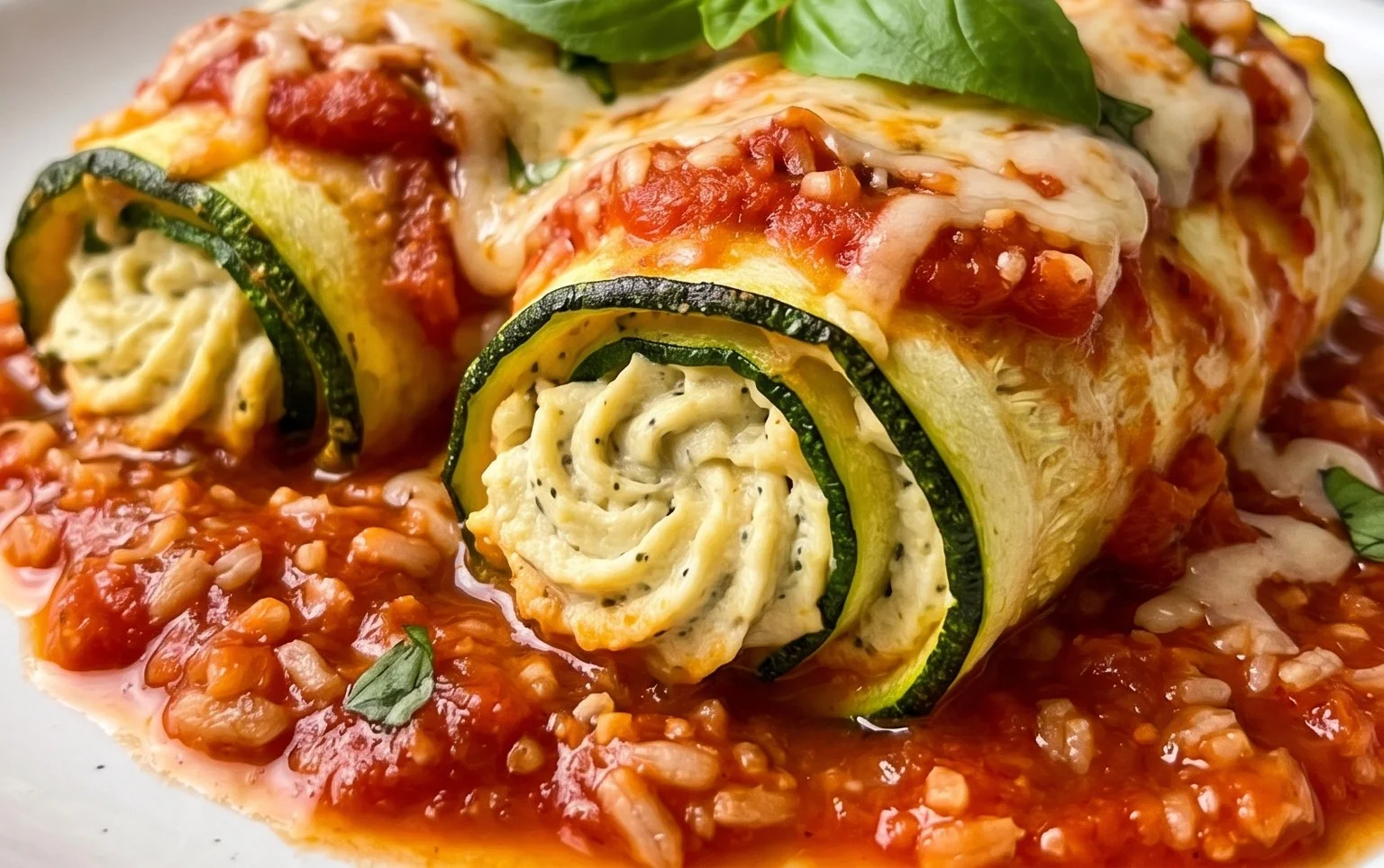 Vegan Zucchini Rollatini