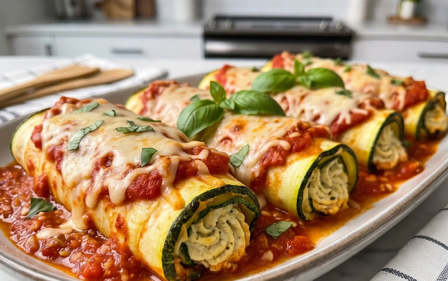 Vegan Zucchini Rollatini