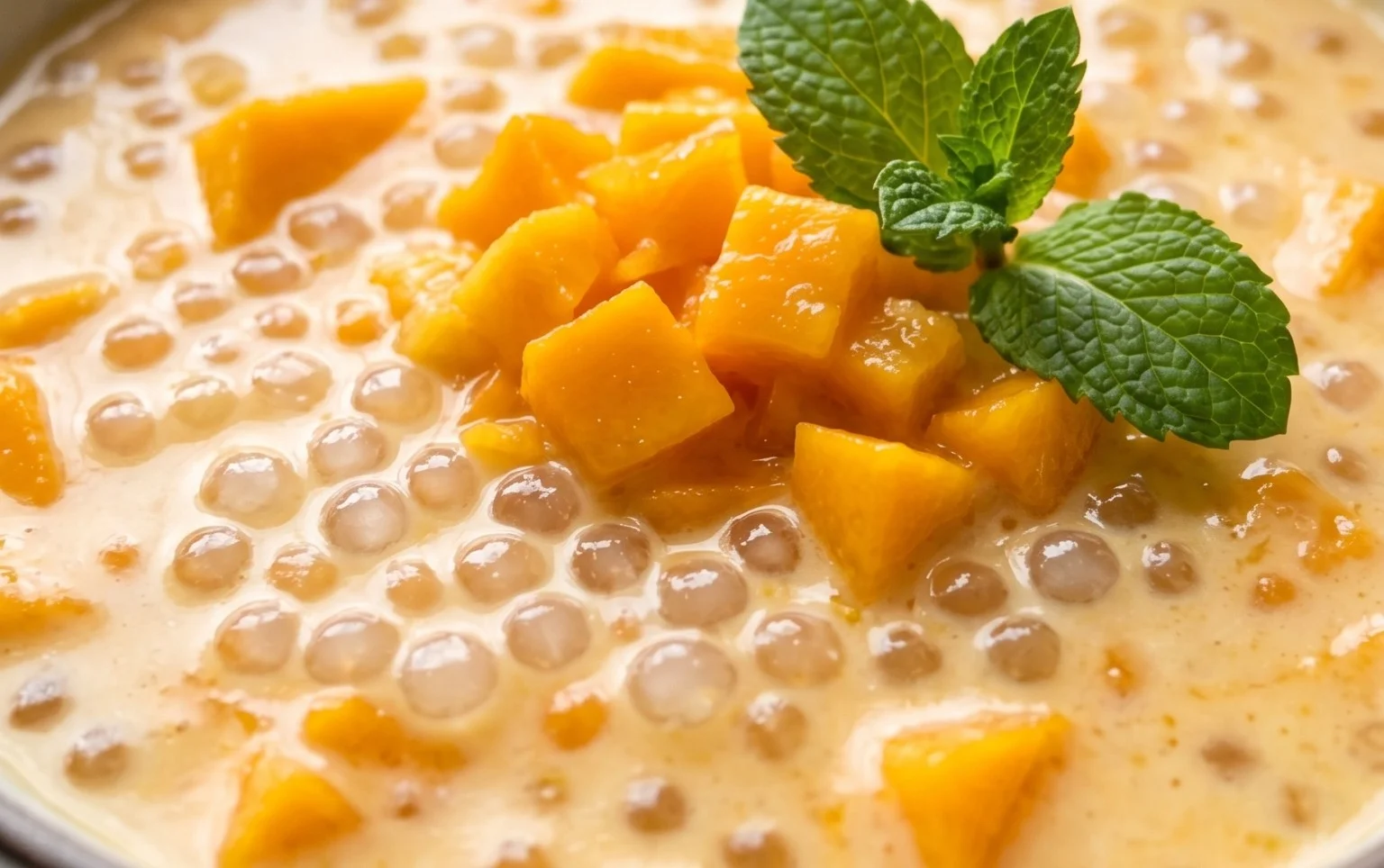 Creamy Mango Sago