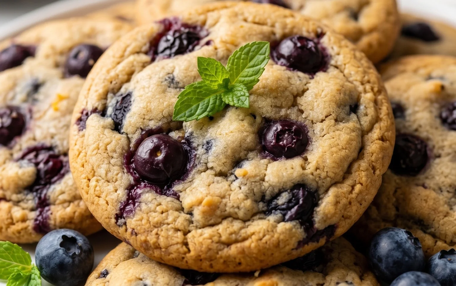 Best Ever Blueberry Cookies