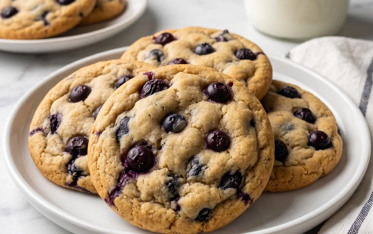 Best Ever Blueberry Cookies