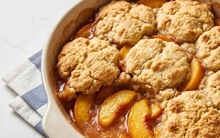 Fresh Peach Cobbler
