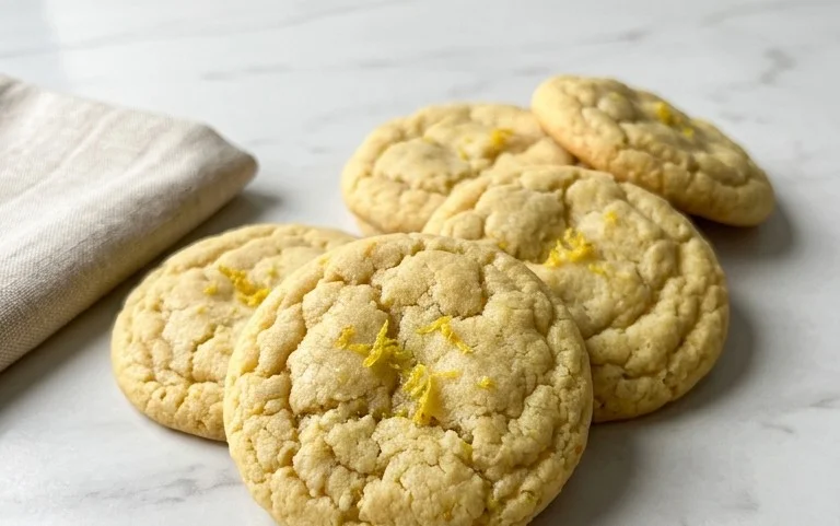 Soft & Chewy Lemon Cookies