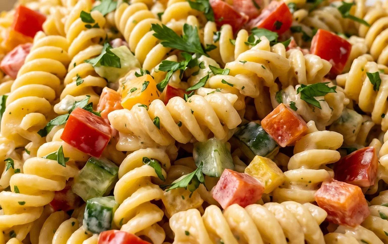 French Dressing Pasta Salad