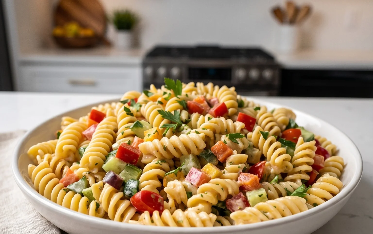 French Dressing Pasta Salad
