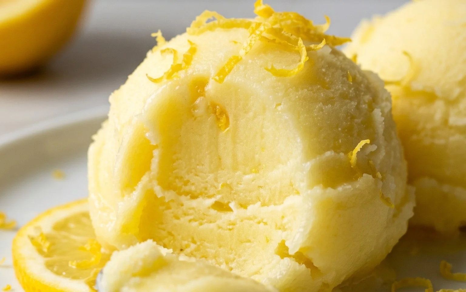 Lemon Sorbet