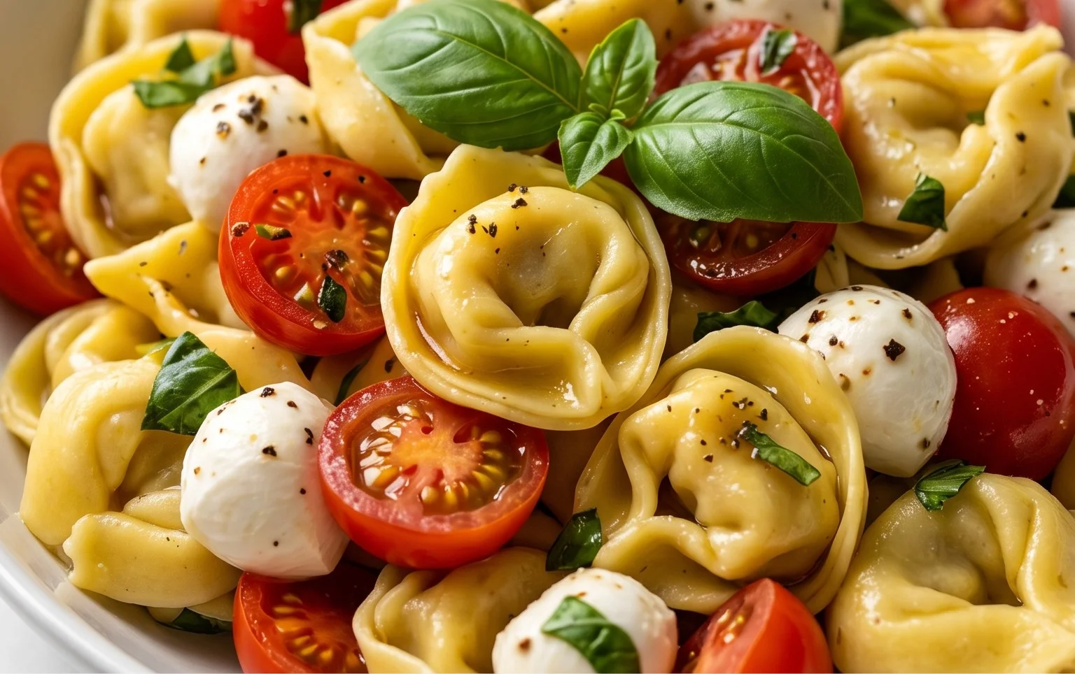Tortellini Caprese Salad